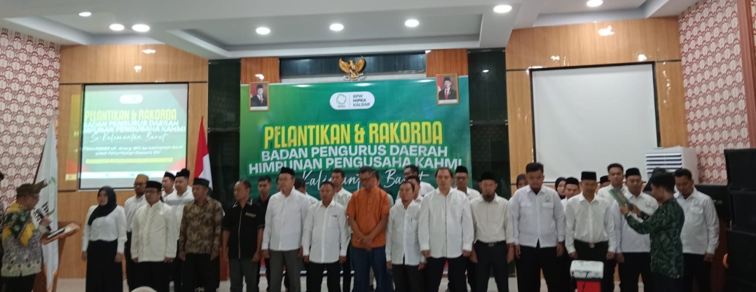 HIPKA KALBAR Lantik 14 BPD Dan Launching Fintech www.kitatani.co.id